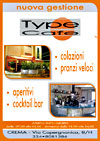 Type cafe - volantini soffiata crema