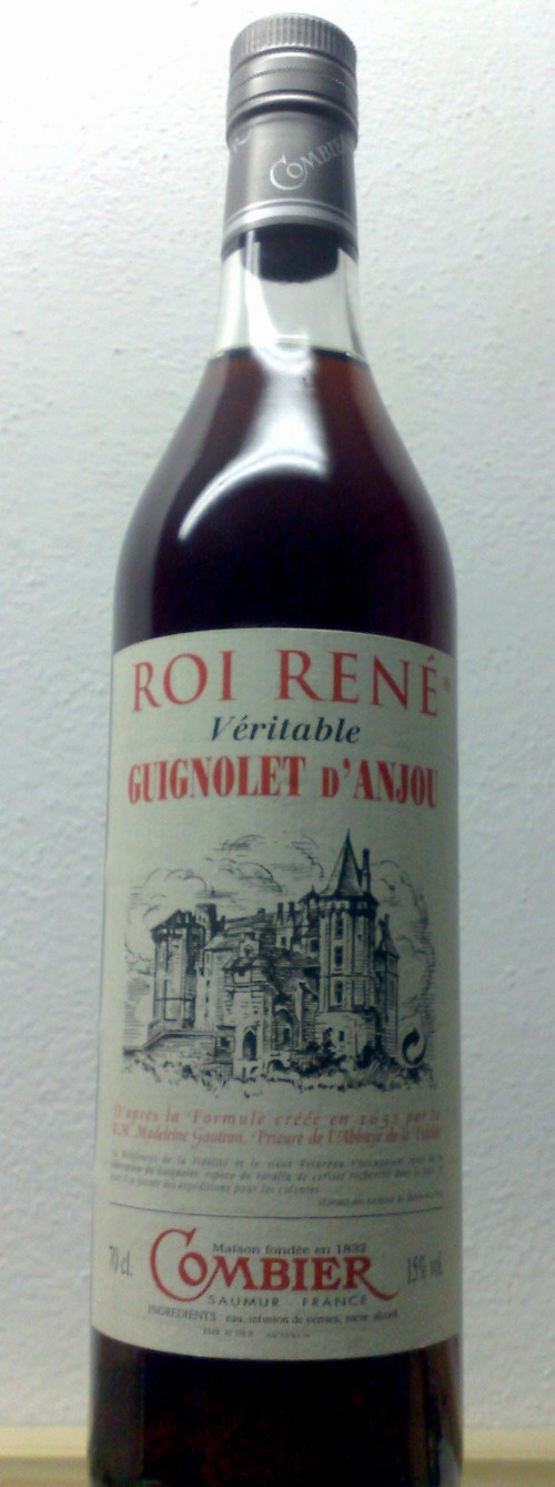 Bottiglia di Guignolet d'Anjou