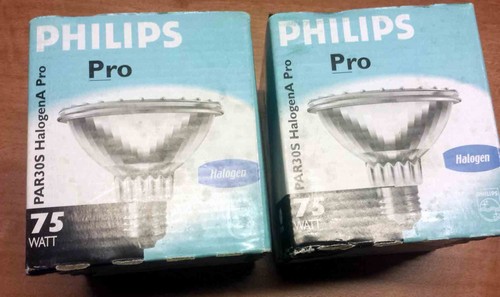 12 faretti alogeni, 75w, Philips PAR30S HalogenA P