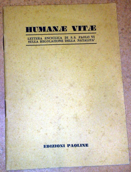 Humanae Vitae, Enciclica di S.S. Paolo VI