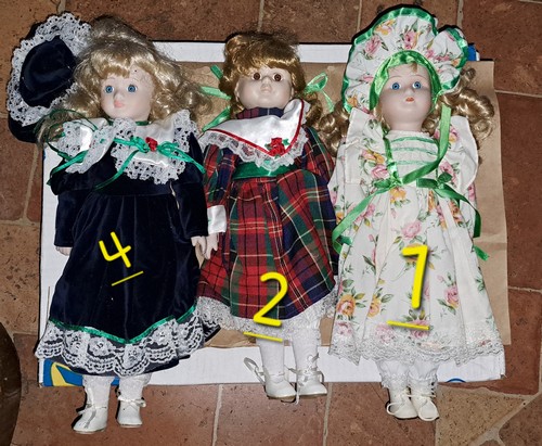 Set bambole porcellana 