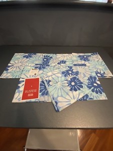 Lenzuola nuove cotone una piazza fantasia blu