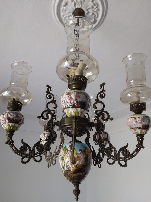 lampadario vintage