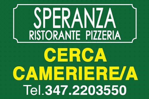 Cercasi cameriere/a