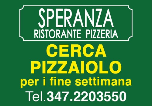 CERCA pizzaiolo