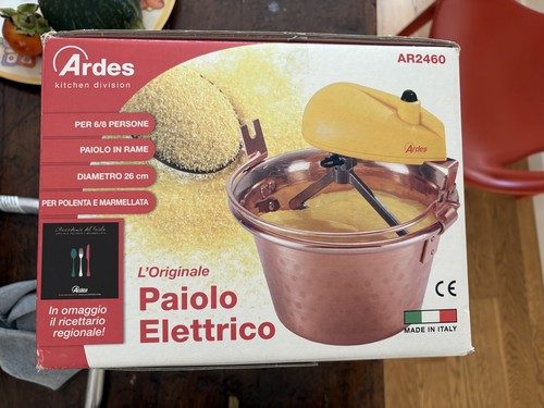 Paiolo elettrico in rame Ardes 26 cm