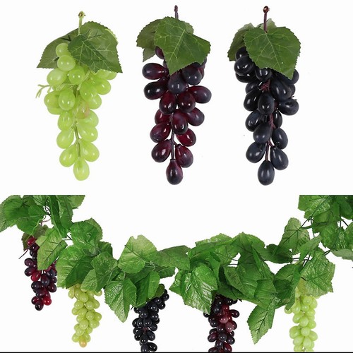 Addobbi uva e foglie
