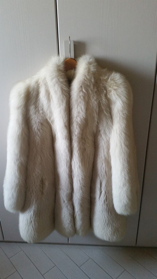 Pelliccia volpe bianca clearance prezzo