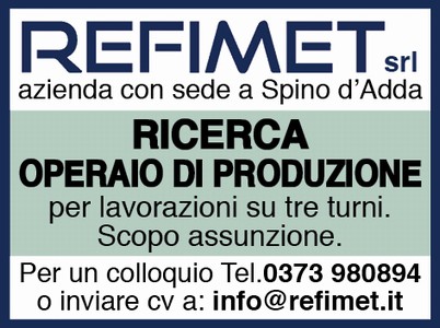 ricerca operaio di produzione