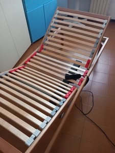 RETE  IN  DOGHE  MATRIMONIALE  ELETTRICA  ORTOPETI