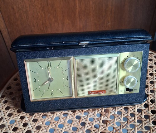 Radio sveglia portatile vintage  anni60 - 70  marc
