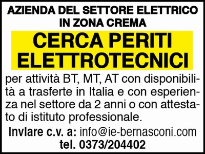 CERCA PERITI ELETTROTECNICI