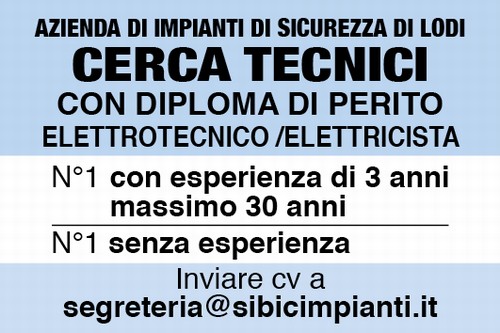 CERCA TECNICI