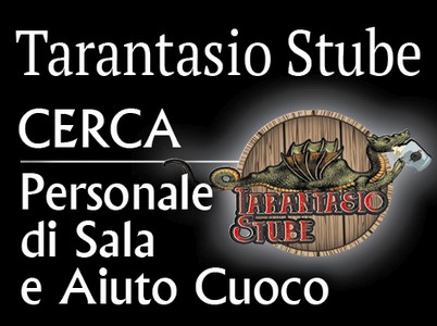Cerca personale di sala e aiuto cuoco