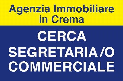 Cercasi segretaria/o commerciale