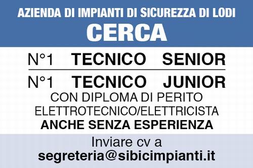 CERCA  TECNICO SENIOR e JUNIOR