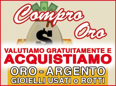 Acquistiamo ORO e ARGENTO
