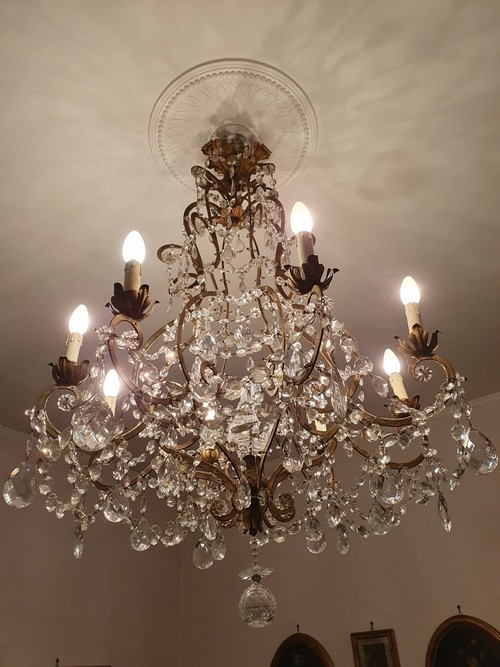 PRIVATO VENDE LAMPADARI ANTICHI